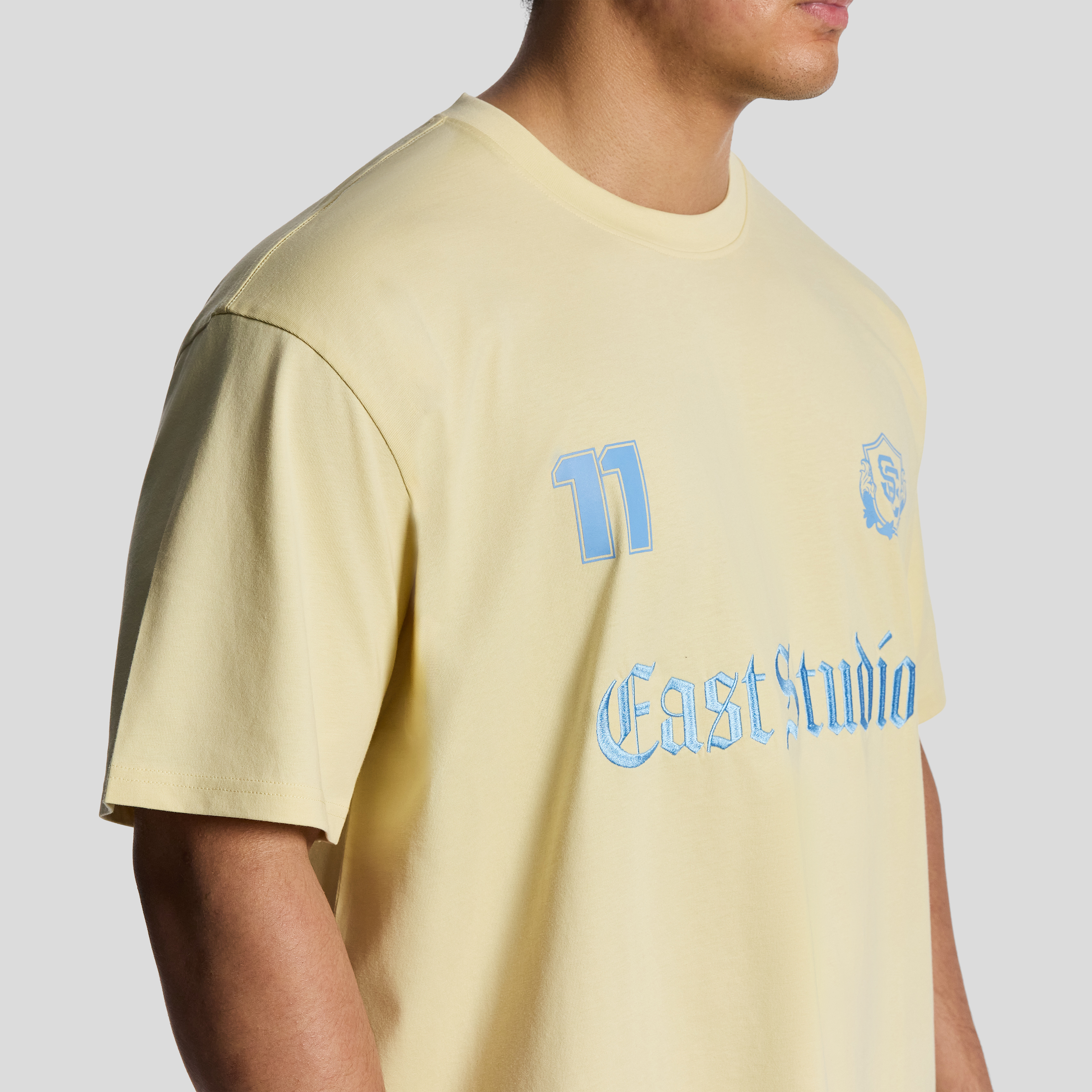 Yellow East Studio Relaxed Crew Tee